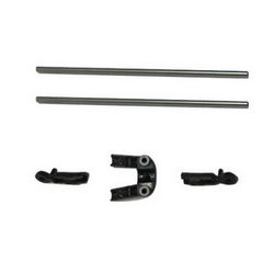 Shcong SYMA S800 S800G RC helicopter accessories list spare parts tail support bar set (Black)