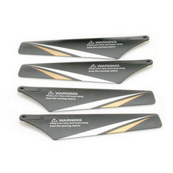 Shcong SYMA S800 S800G RC helicopter accessories list spare parts main blades (Black)