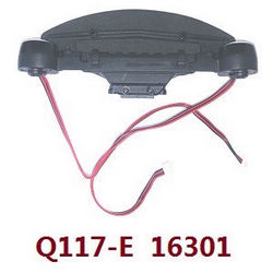 JJRC Q142 SG 16303 GB1023 Q117-E Q117-F Q117-G SCY-16301 SCY-16302 SCY-16303 front bumper brace with LED module (For Q117-E 16301)