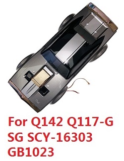 JJRC Q117-E Q117-F Q117-G SCY-16301 SCY-16302 SCY-16303 vehicle shell module (For Q117-G 16303) 6261 Gray