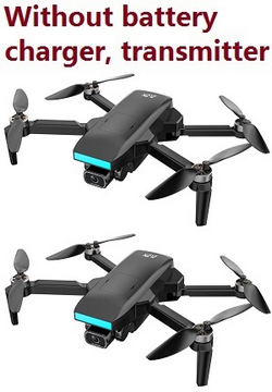 ZLL SG107 Max RC drone without transmitter,battery,charger,obstacle avoidance with camera BNF Black 2pcs