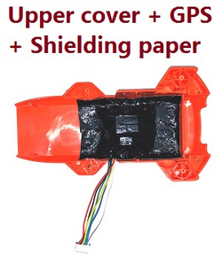 ZLL SG107 Pro upper cover + GPS + shielding paper assembly Orange
