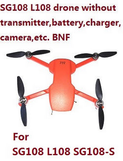 Shcong Lyztoys L108 ZLRC ZLL SG108PRO SG108 SG108-S RC drone without transmitter,battery,charger,camera etc. Orange