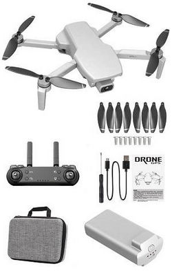 Shcong SG108 L108 SG108-S drone with portable bag and 1 battery, RTF White