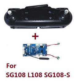 Shcong Lyztoys L108 ZLRC ZLL SG108PRO SG108 SG108-S RC drone quadcopter accessories list spare parts transmitter (Build in battery) + PCB board (For SG108 SG108-S L108)