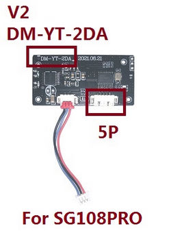 Shcong Lyztoys L108 ZLRC ZLL SG108PRO SG108 SG108-S RC drone quadcopter accessories list spare parts gimbal board (V2 5P) (For SG108PRO) - Click Image to Close