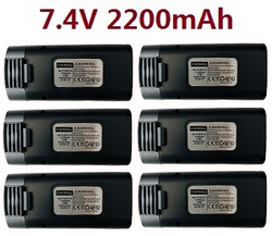 ZLL SG108 Max 7.4V 2200mAh battery 6pcs