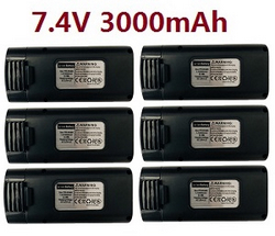 ZLL SG108 Max 7.4V 3000mAh battery 6pcs