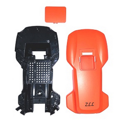 ZLL SG108 Max upper and lower cover + top small cover Orange - Click Image to Close