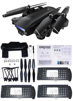Shcong SG700 Pro GPS RC drone with 3 battery RTF