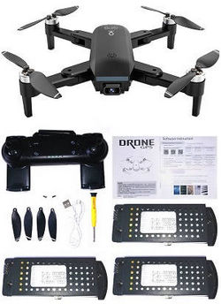 Shcong SG700 MAX GPS RC drone with 3 battery RTF