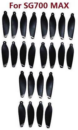 Shcong ZLL SG700 Max SG700 Pro RC drone quadcopter accessories list spare parts main blades 3sets (For SG700 MAX)