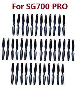 Shcong ZLL SG700 Max SG700 Pro RC drone quadcopter accessories list spare parts main blades 10sets (For SG700 PRO) - Click Image to Close