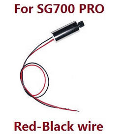 Shcong ZLL SG700 Max SG700 Pro RC drone quadcopter accessories list spare parts main motor Red-Black wire (For SG700 PRO) - Click Image to Close