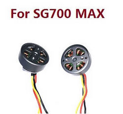 Shcong ZLL SG700 Max SG700 Pro RC drone quadcopter accessories list spare parts brushless motor 2pcs (For SG700 MAX) - Click Image to Close