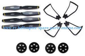 Shcong SG700 SG700-S SG700-D RC quadcopter accessories list spare parts main blades + protection frame set + main gears