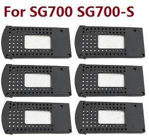 Shcong SG700 SG700-S SG700-D RC quadcopter accessories list spare parts 3.7V 1000mAh battery 6pcs (For SG700 SG700-S)