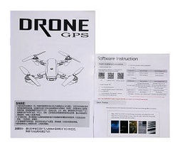 Shcong SG700-G RC drone quadcopter accessories list spare parts English manual instruction book