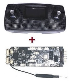 Shcong SG906 MAX Xinlin X193 CSJ X7 Pro 3 Max RC drone quadcopter accessories list spare parts Transmitter + PCB board (A set) - Click Image to Close