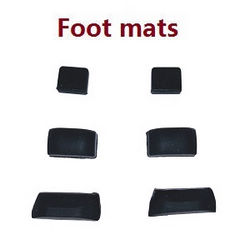 Shcong SG906 MAX Xinlin X193 CSJ X7 Pro 3 Max RC drone quadcopter accessories list spare parts bottom rubber mats - Click Image to Close