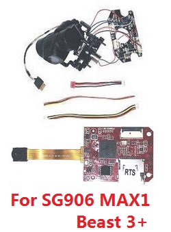 Shcong ZLRC ZLL Beast 3+ SG906 MAX1 Xinlin X193 CSJ X7 Pro 3 Max1 RC drone quadcopter accessories list spare parts gimbal board set + camera board + connect plug wire set