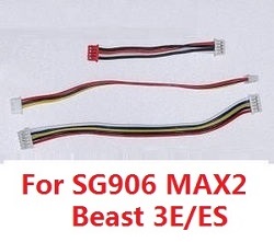 SG906 MAX2 ZLL Beast 3 E ES connect plug wires
