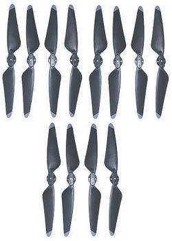 SG906 MAX2 ZLL Beast 3 E ES main blades propellers (Black-Gray) 3sets
