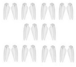 Shcong SG906 PRO RC drone quadcopter accessories list spare parts main blades 5sets (White)