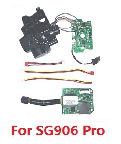 Shcong SG906 PRO RC drone quadcopter accessories list spare parts total 4K WIFI camera module set