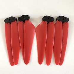 Shcong X193 PRO CSJ-X7 PRO RC drone quadcopter accessories list spare parts main blades Red