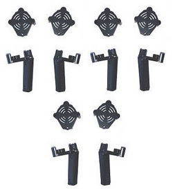 Shcong ZLRC ZLL SG907 Pro RC drone quadcopter accessories list spare parts front landing gear and gear lower cover 3sets