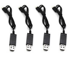 ZLL SG907S SG907-S USB charger wire 4pcs