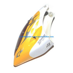 Shcong SH 6020 6020-1 6020i 6020R RC helicopter accessories list spare parts Head cover (Yellow)