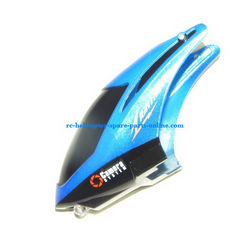 Shcong SH 6030 RC helicopter accessories list spare parts head cover (Blue)