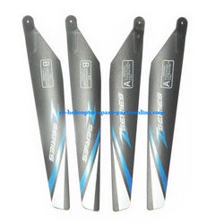 Shcong SH 8829 helicopter accessories list spare parts main blades (Blue)