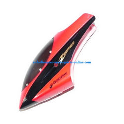 Shcong SH 8829 helicopter accessories list spare parts head cover (Red)