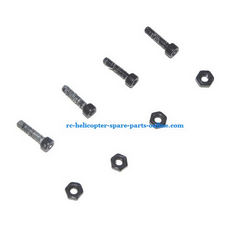 Shcong SH 8830 helicopter accessories list spare parts fixed screw set of the main blade