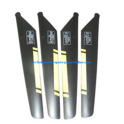 Shcong SH 8830 helicopter accessories list spare parts main blades (Yellow)