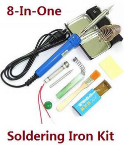 Shiny Koome Q8H Mini spare parts 8-In-1 60W soldering iron set