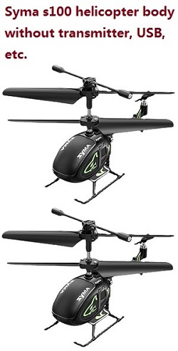 Shcong Syma S100 mini RC Helicopter without transmitter, USB etc. BNF 2pcs