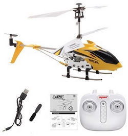 Shcong Syma S107H RC Helicopter RTF Yellow
