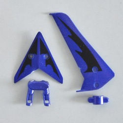Shcong Syma S107H RC Helicopter accessories list spare parts tail decorative set (Blue)