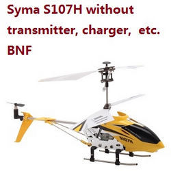 Shcong Syma S107H Helicopter without transmitter, charger, etc. BNF Yellow