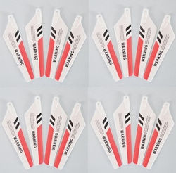 Shcong Syma S107H RC Helicopter accessories list spare parts main blades (Red) 4sets