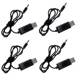 Shcong Syma S107H RC Helicopter accessories list spare parts USB charger wire 4pcs