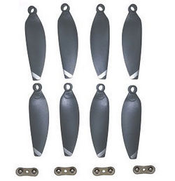 Syma W3 X35 propellers main blades with fixed set (Black)