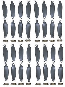 Syma W3 X35 main blades with fixed set (Black) 4sets