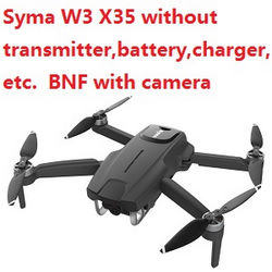 Syma W3 X35 RC drone without transmitter battery charger etc. BNF with camera