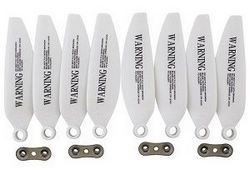 Syma W3 X35 main blades with fixed set (White)