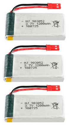 Shcong MJX T04 T604 T-64 RC helicopter accessories list spare parts 3.7V 1200mAh battery 3pcs